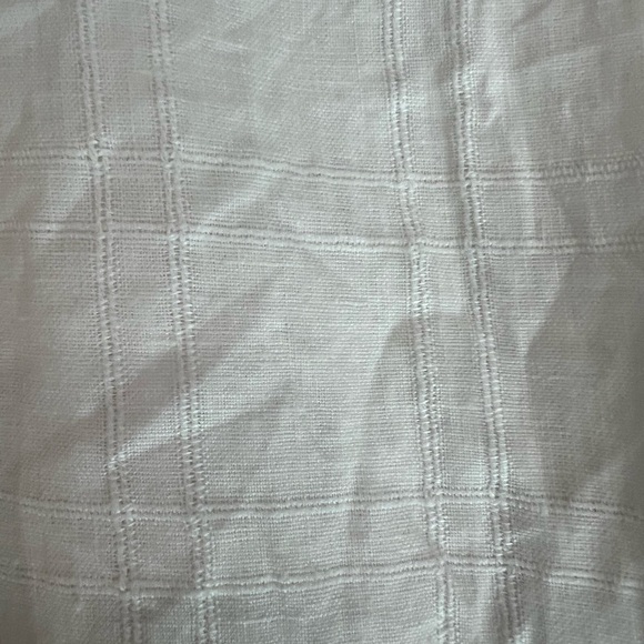 Vintage Liz Clairbone 100% Linen Size 12 Dress Cottage Peasant Modest Minimalist - Picture 11 of 11